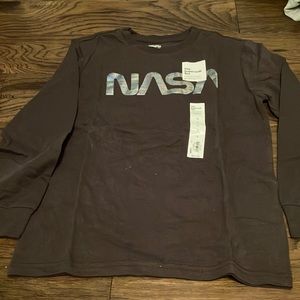 Nwt NASA long sleeve tee tshirt kids small